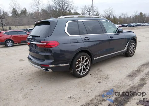 2020 BMW X7 xDrive40I z USA, uszkodzony, nr VIN 5UXCW2C07L9B35643